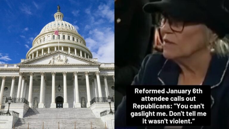 Former MAGA Jan. 6 protester tells Congress to stop gaslighting her.