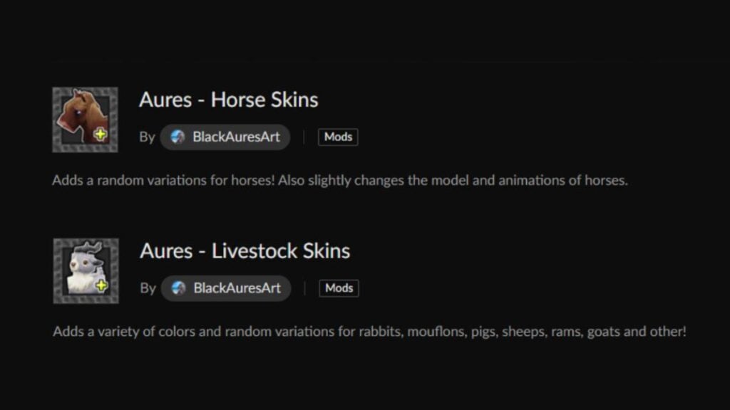 Mods Hytale BlackAuresArt