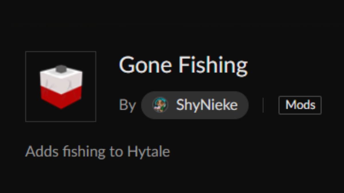Mods Hytale Gone Fishing