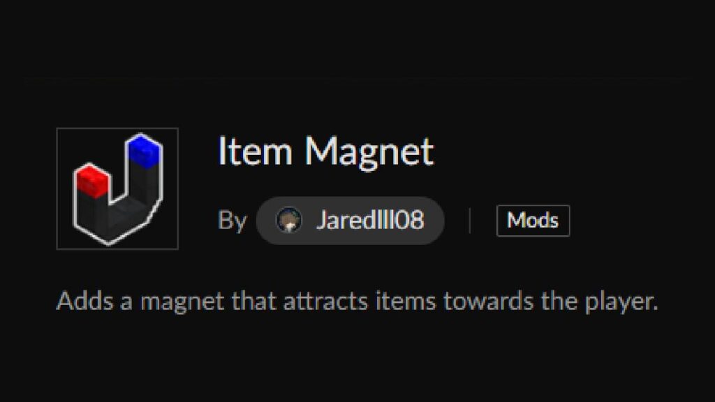Mods Hytale Item Magnet