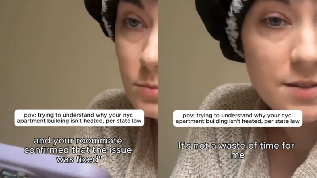 New York Landlord Ghosts Tenant After She Politely Advocates For Her Building to Be Heated, 'This is in violation of the Warranty of Habitability'