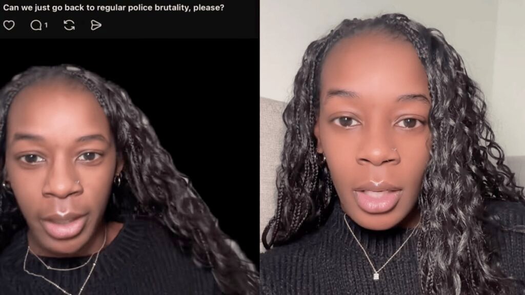 New York Woman Calls Out Individual Who Wants to Go to Back to ‘Regular’ Police Brutality