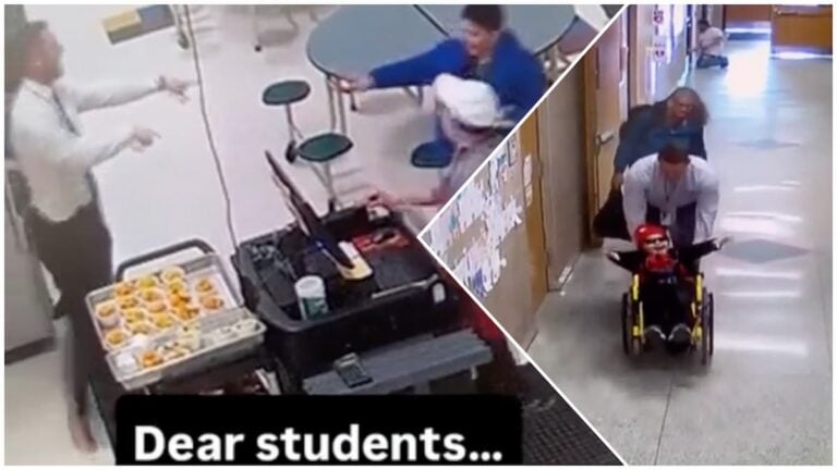 Pennsylvania Principal's wholesome interactions with students