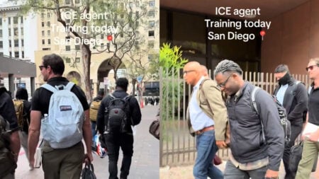 Man Sings Star Wars' The Imperial March Theme As ICE Recruits Pass Through San Diego: ‘The Only ICE I Like Is Crushed’