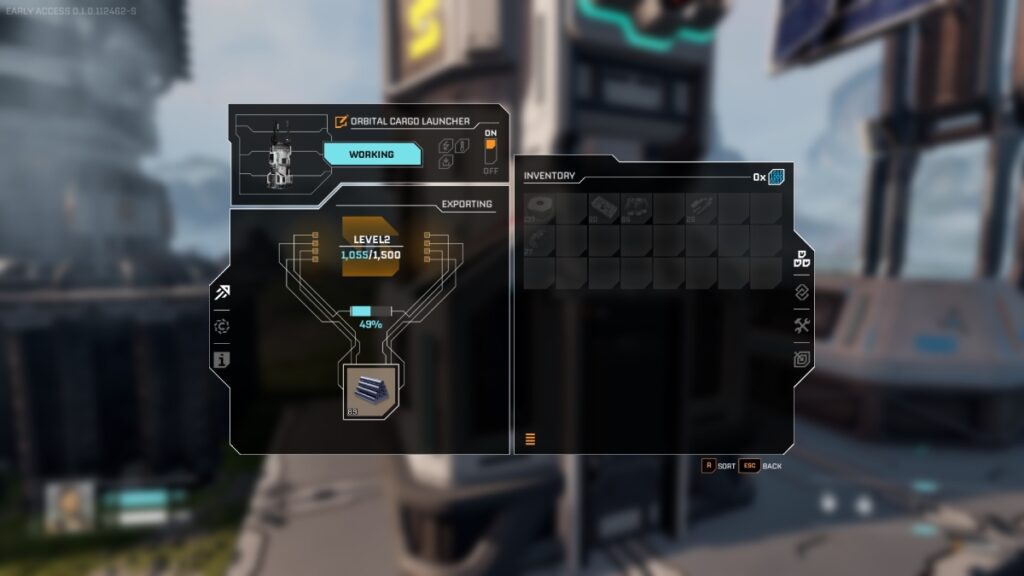 StarRupture Orbital Cargo Launcher