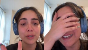 Sweetest New York Woman Ecstatic Over Local Homeless Man Finding Happiness