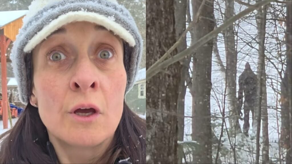 Vermont woman has creepy encounter in the woods