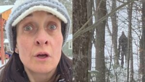 Vermont woman has creepy encounter in the woods