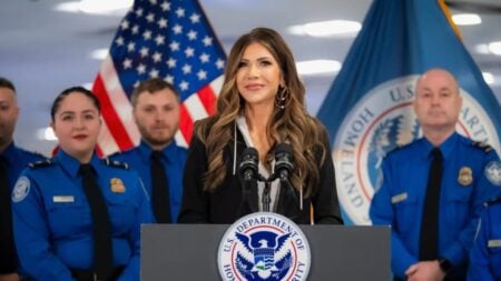 A picture of Kristi Noem.