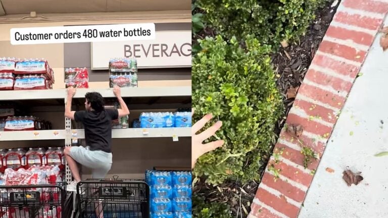 A picture of the California Uber driver.