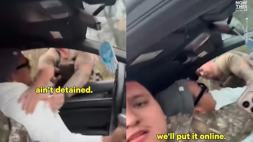 Shocking ICE Stop in North Carolina as Agents Lunge at U.S. Citizens Filming the Encounter: ‘This Does Not Look Like Freedom to Me’ A picture of the ICE stop in North Carolina.