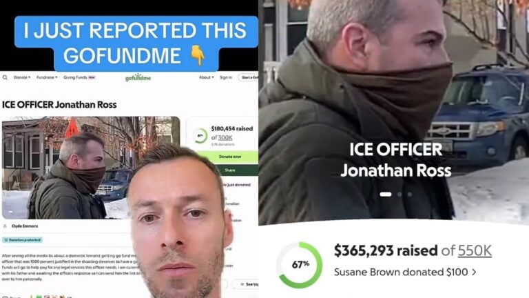 A picture of the Minnesota ICE agent.