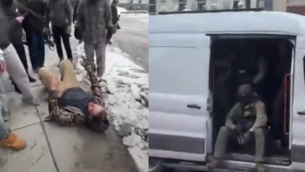 A picture of the Minnesota protesters.