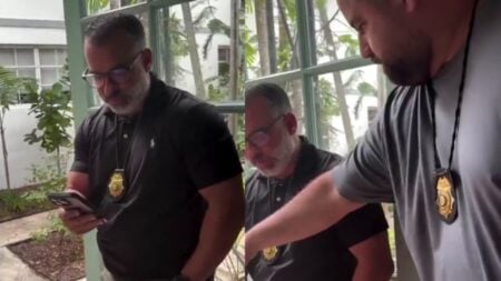 A picture of the police in Florida.