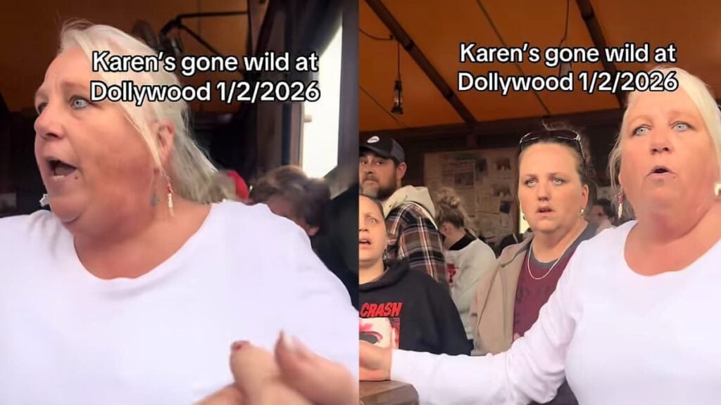 Dollywood Visitors Stunned as Tennessee Karens Cut Line for Seven People and Use Profanity Around Kids: ‘Rednecks Will Be the Downfall of the USA’ A picture of the Tennessee Karens.