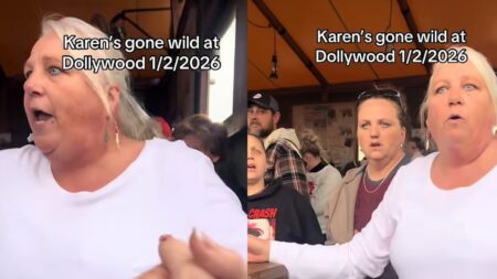 Dollywood Visitors Stunned as Tennessee Karens Cut Line for Seven People and Use Profanity Around Kids: ‘Rednecks Will Be the Downfall of the USA’ A picture of the Tennessee Karens.
