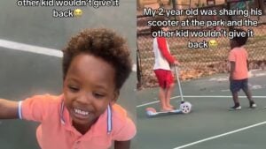 A picture taken by the Texas mom.