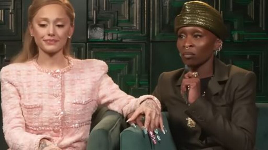 Ariana Grande Pulls Back From Cynthia Erivo as Her New Glow Turns Heads ariana-grande-cynthia-erivo-friendship-under-fire