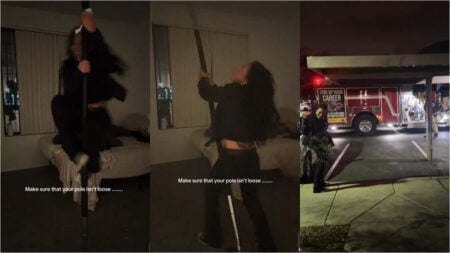 Arizona Woman Risks It All for DIY Pole Dance, Ends Up Wrecking Her Apartment, ‘Lost Everything and Got Electrocuted Twice’ Arizona pole dance apartment