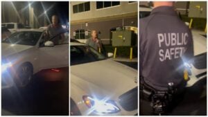 Racist California encounter in hospital car park