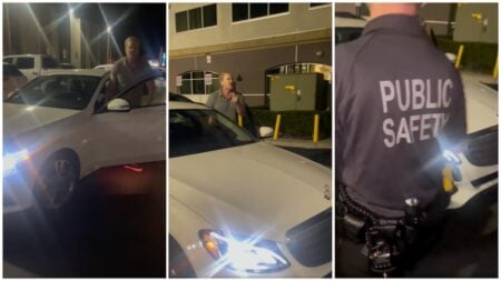 Racist California encounter in hospital car park