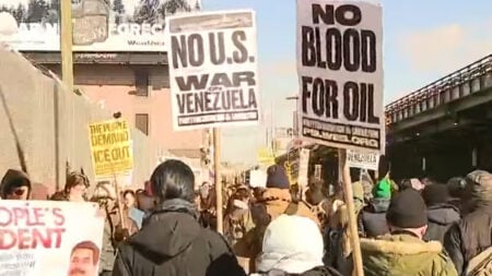 ‘No Blood For Oil’ Virginia Liberals Protest Trump’s Venezuela Aggression in Statewide Protests While Republicans Mock Their Hypocrisy