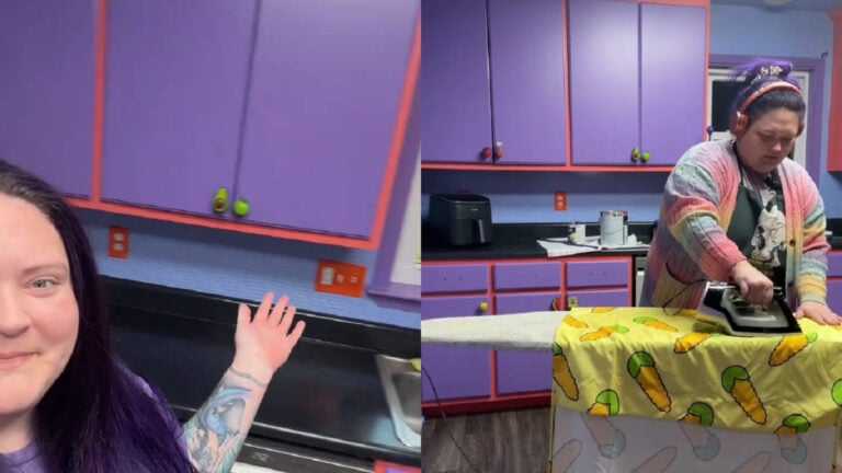 Alabama Woman Shares Amazing Progress on Her DIY Simpsons Kitchen, 'Love this as much as Ned loves purple drapes'