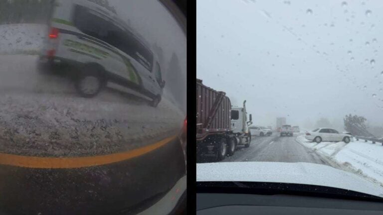Dense Fog and Snow Cause Vehicular Mayhem on the I-17 in Arizona, ‘Typical of People To Drive Way Too Fast’ Arizona heavy fog