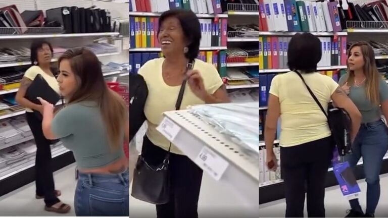 Ultra-Tan Karen Mocks California Shopper For Not Being ‘American Made’: ‘You Got Your Papers; I Was Born Here!’ Karen in California