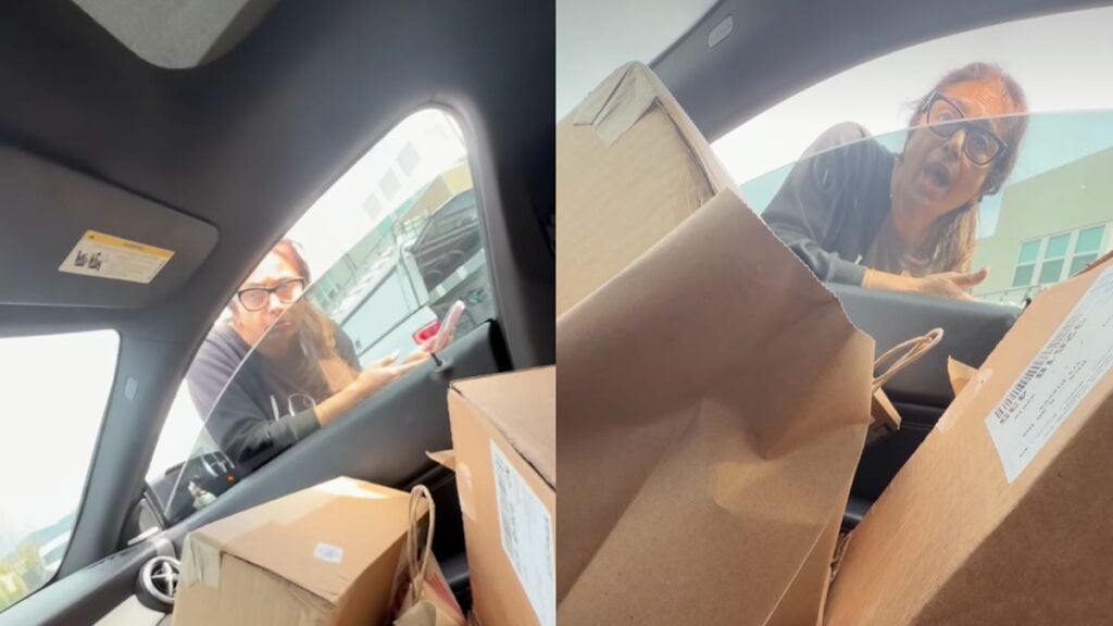 ‘Yeah, She Definitely Racially Profiled You’: California Karen Grabs Onto Returnmates Worker’s Car, Accusing Her Of Stealing Packages
