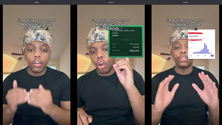 California Man Bets Life Savings On Super Bowl Outcome