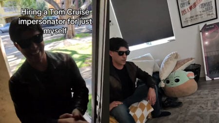 California TikToker Hires Tom Cruise Impersonator… for Himself, ‘Sharing the Awkwardness’