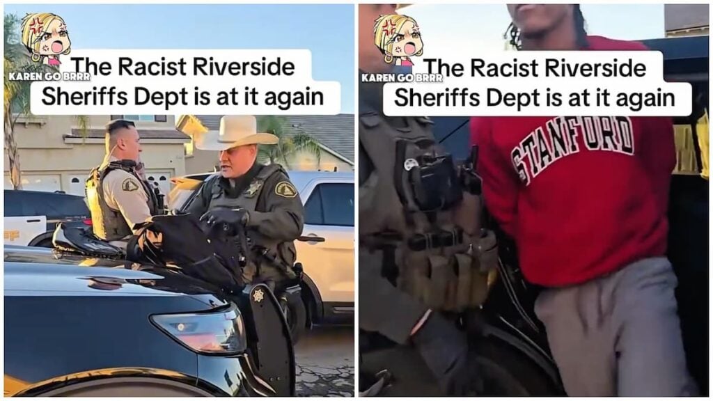 Riverside County Police Detain Innocent California Teen in Viral Video, Sparks Social Media Backlash: ‘Arrested Just for Being Black’ Riverside Sheriff's office wrongfully detain black teenager in California