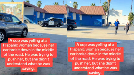 Car Salesman Comes to the Rescue When Stranded Hispanic Woman is Berated By Cops, 'She didn't understand what he was saying'
