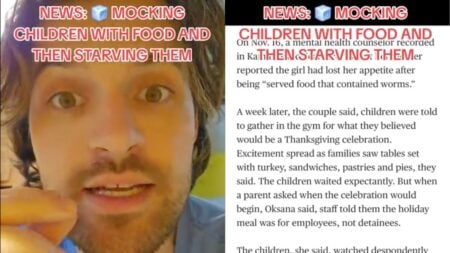 Dilley ICE detention center feeding children bad food