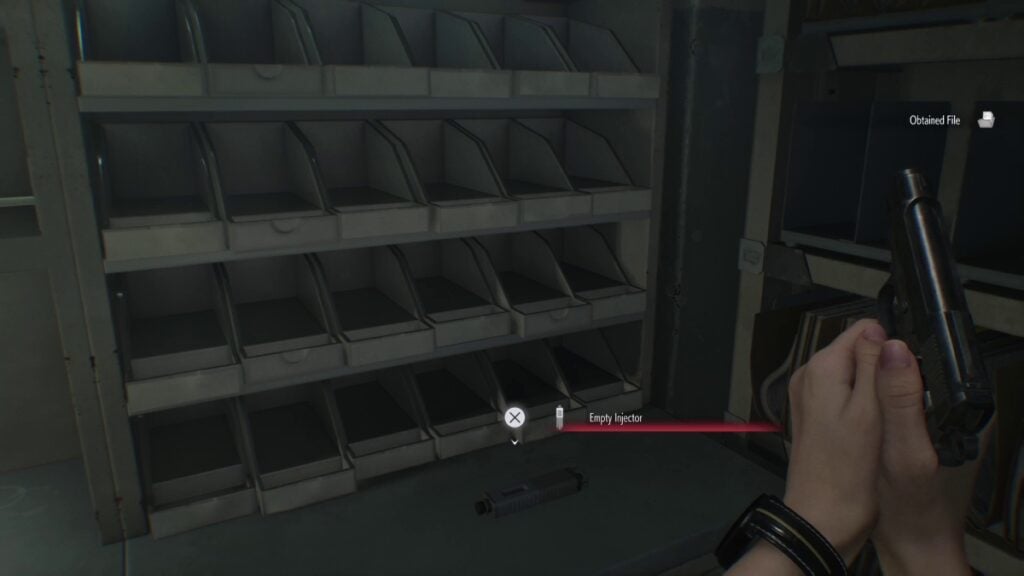 Empty Medical Injector