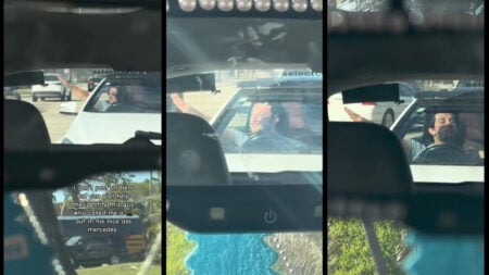 Florida Driver Offensive Salute Black Woman