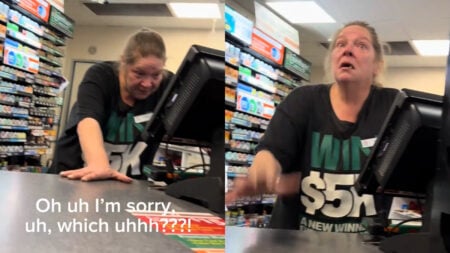 Crazy Cashier Freaks Out at Florida Gas Station Over Simple Purchase: ‘What Is Her Problem?’ Crazy Cashier Freaks Out at Florida Gas Station Over Simple Purchase: ‘What Is Her Problem?’