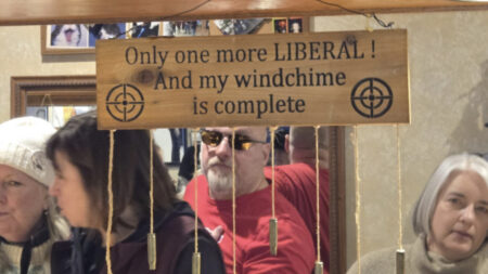 'Hardcore MAGA' Illinois Bar Threatens 'Liberals' with Bullets on Disturbing Wind Chime Message