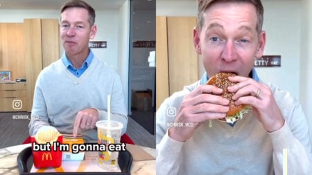 Viral Roast: Internet Calls Out Illinois McDonald’s CEO Over Fake Big Arch Smile: ‘He Def Don’t Eat McDonals’ Viral Roast: Internet Calls Out Illinois McDonald’s CEO Over Fake Big Arch Smile: ‘He Def Don’t Eat McDonals’
