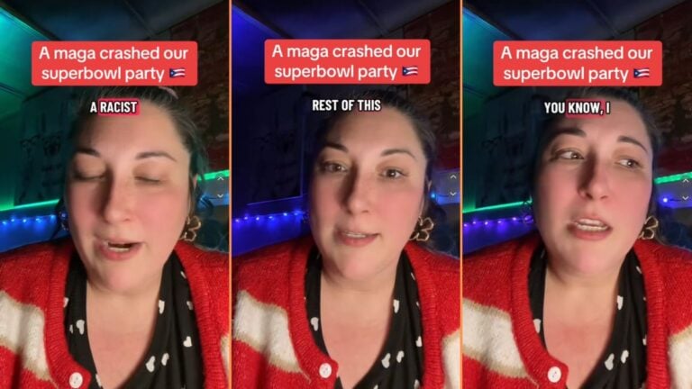 Insane MAGA Supporter Ruins Texas Super Bowl Party, But Eats All the Puerto Rican Food: 'The person who brought him, owes you an apology'