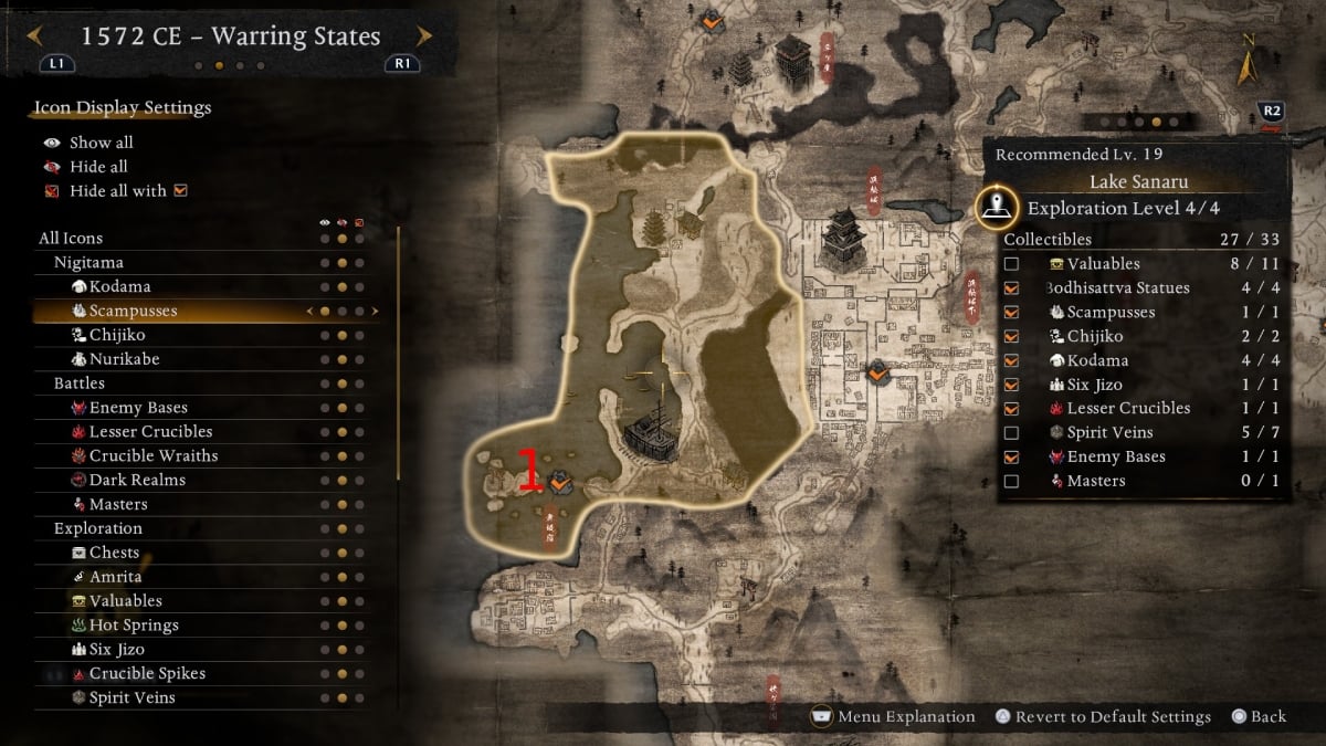 Lake Sanaru Scampusses