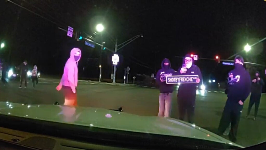 Street Takeover Mob Smashes Cop Car Windshield in Explosive Maryland Midnight Chaos: ‘Take Over Culture Is Corny’