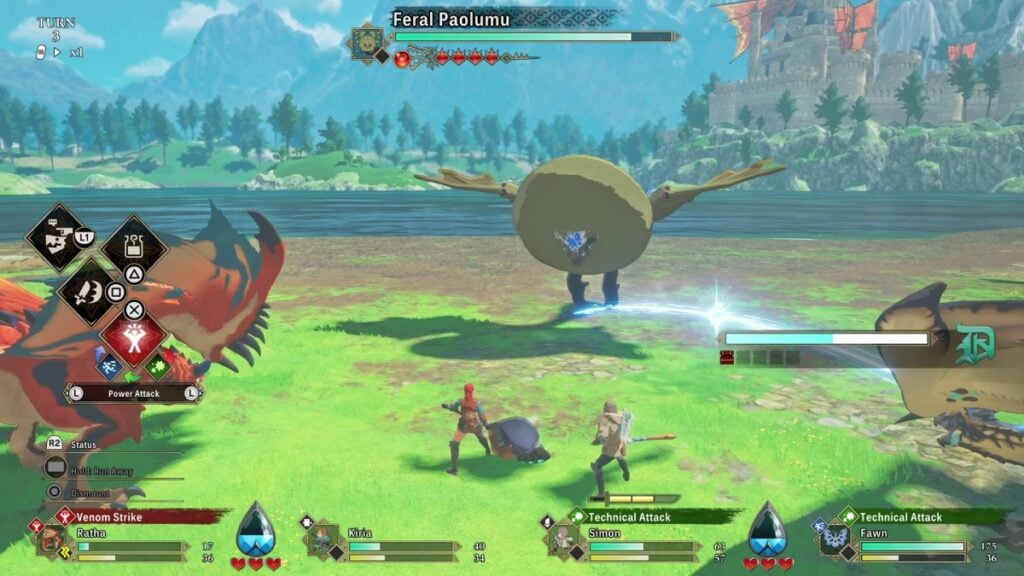 Monster Hunter Stories 3 Combat