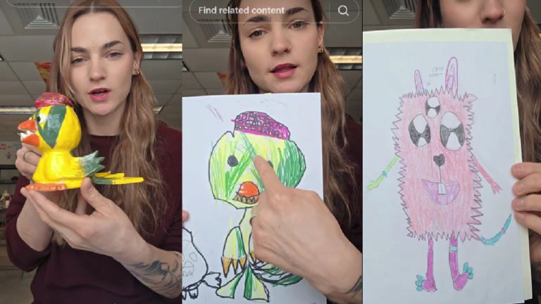 New Hampshire Art Teacher Inspires With Monsters