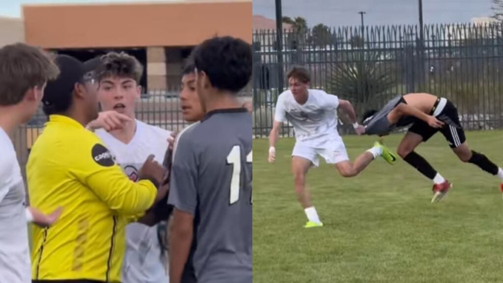 Teen Soccer Player Tells Ref He ‘Wants To Hear English’ During Las Vegas Match: ‘We’re in America’ Nevada Soccer Match Interrupted By Player's Bigoted Remarks