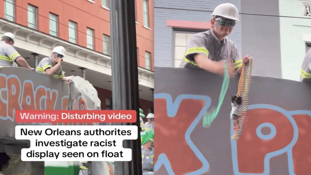 New Orleans Mayor Calls Out Blatantly Racist Float During Parade
