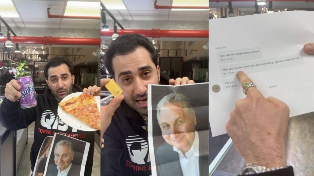 Famous New York Jeweller TraxNYC Offers an Ounce of Gold to Anyone Who Questions Dr. Harry Fisch About Epstein Files: ‘Why Doesn’t He Just Ask Him Himself?’ New York jeweler TraxNYC speaks in viral video offering gold reward over Epstein file question.