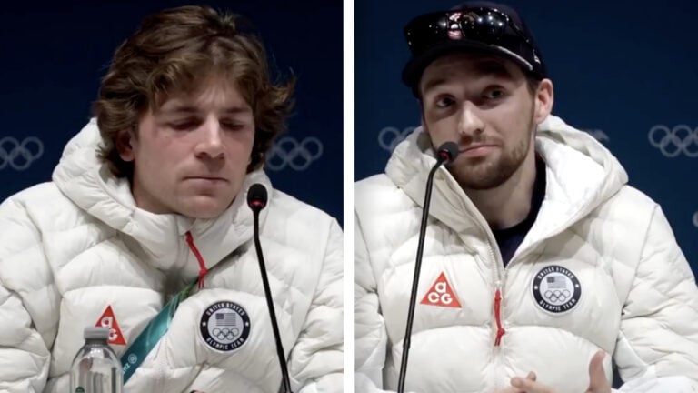 New York and Oregon Olympic Athletes Told to Quit After They Got Political at Opening Ceremony: ‘You Just Lost the Vibe of 77 Million Americans’ New York and Oregon Olympic Skiers Told to Quit After They Got Political at Opening Ceremony