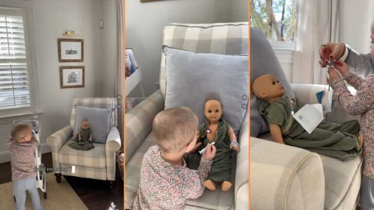 North Carolina Family Purchases Medical Play Doll For Daughter With Childhood Cancer, ‘Is she available tonight from 7pm-7am?? We’re short staffed’ North Carolina Family Purchases Medical Play Doll For Daughter With Childhood Cancer, 'Is she available tonight from 7pm-7am We’re short staffed'